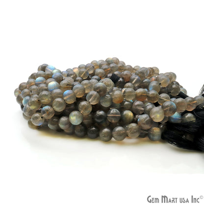 Labradorite Rondelle Beads, 13 Inch Gemstone Strands, Drilled Strung Nugget Beads, Faceted Round, 9-10mm