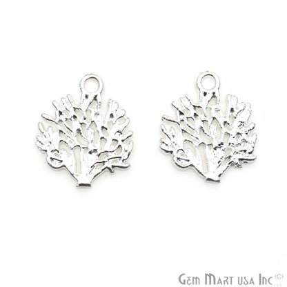 5 Pc Lot Tree Shape Findings, Filigree Findings, Findings, Jewelry Findings, 17x15mm (50056) - GemMartUSA