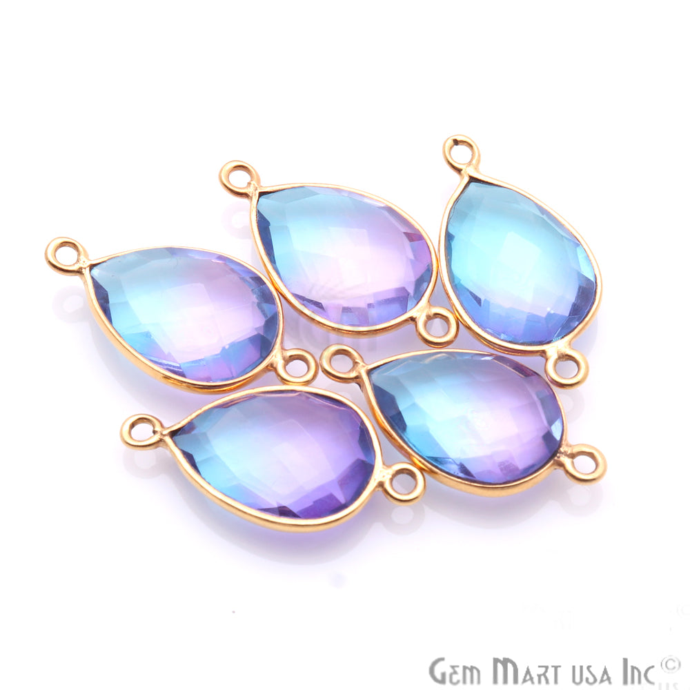 gemstone connector beads, gemstone connector pendant