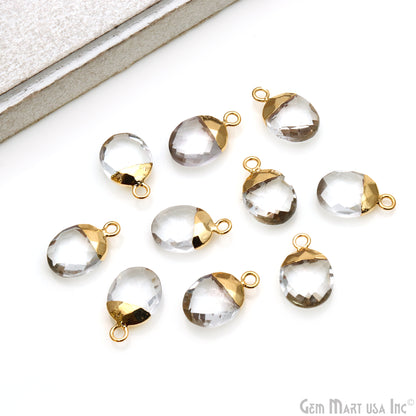 gemstone connector beads, gemstone connector pendant