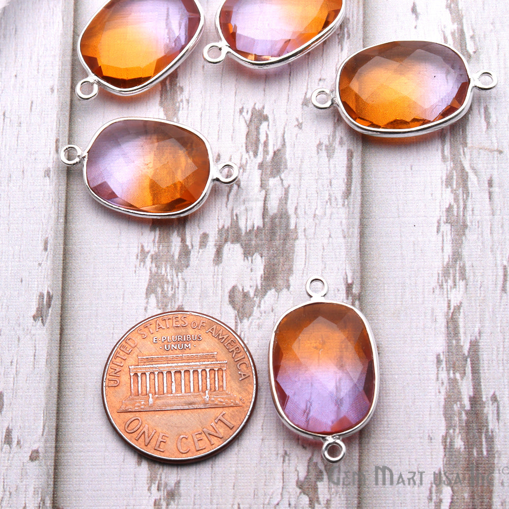 Citrine & Morganite Quartz