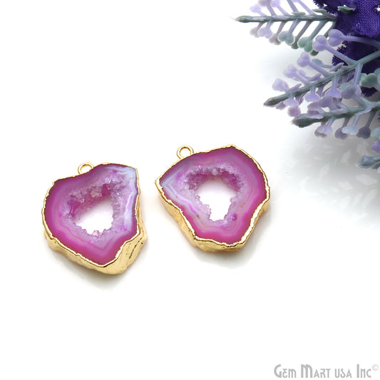 diy-earrings, agate earring, agate jewelry, geode