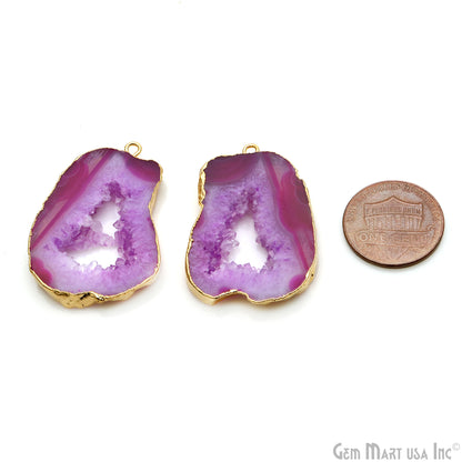 diy-earrings, agate earring, agate jewelry, geode