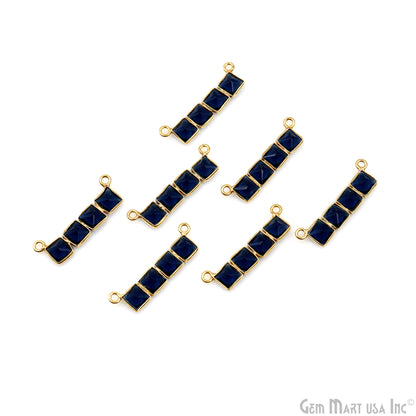 DIY Bar Gemstone 23x6mm Gold Plated Chandelier Finding Component