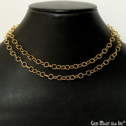 Finding Chain Gold Plated Station Rosary Chain