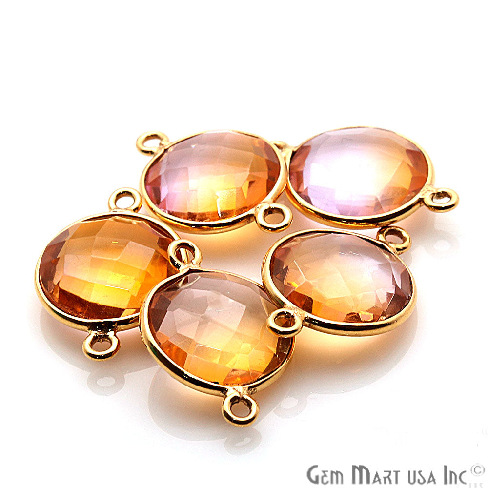 Citrine & Morganite Quartz