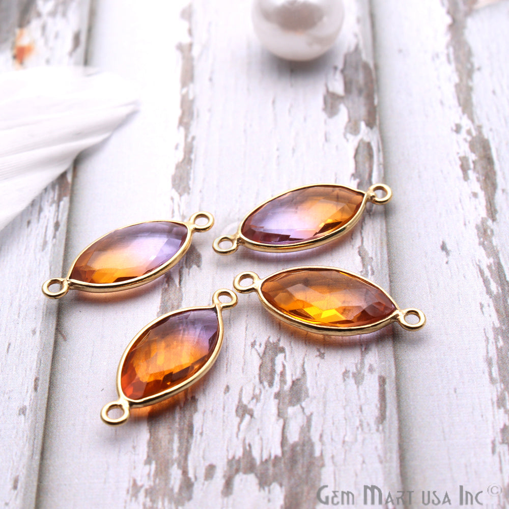 Citrine & Morganite Quartz