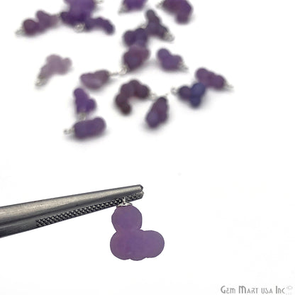 Grape Shape Bubble Druzy Tiny Connector (Pick Your Color) - GemMartUSA
