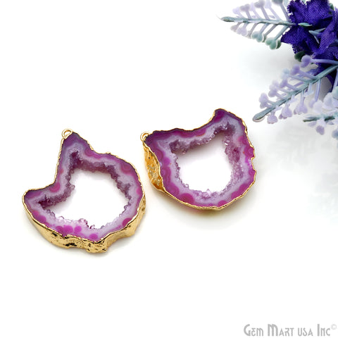 diy-earrings, agate earring, agate jewelry, geode