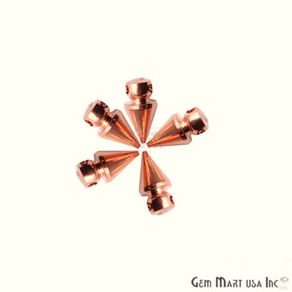 Bullet Charm Finding Jewelry Charm Jewelry Making Supply (Pick Your Plating) - GemMartUSA
