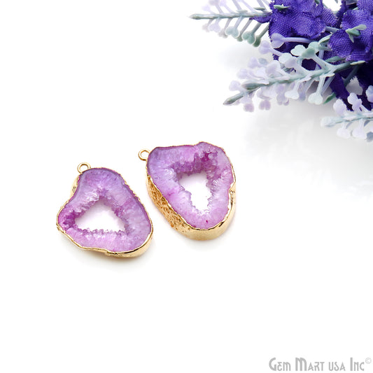 diy-earrings, agate earring, agate jewelry, geode