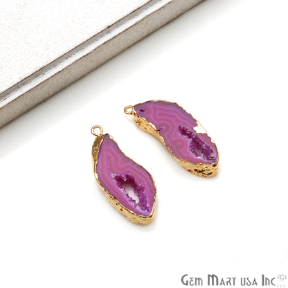 diy-earrings, agate earring, agate jewelry, geode