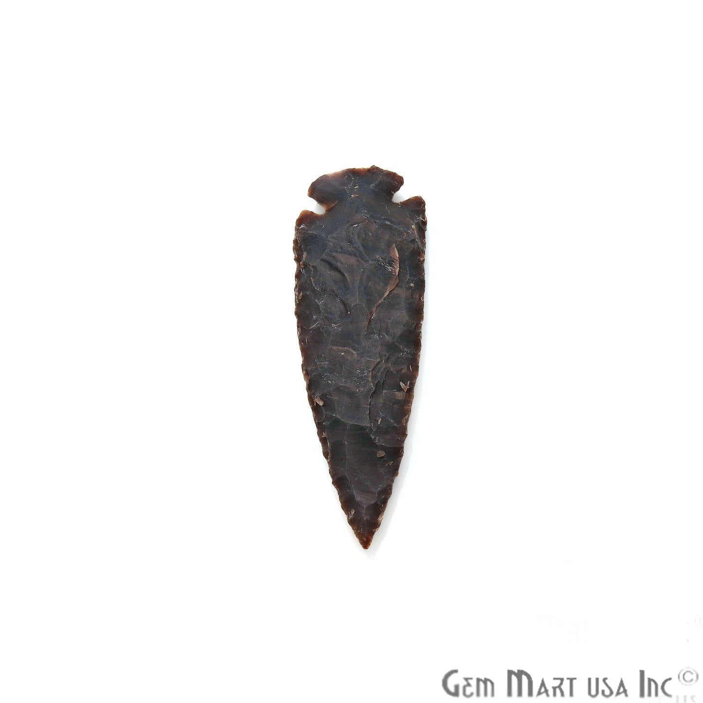 Arrowhead Cut Gemstones, 86x28mm Handcrafted Stone, Loose Gemstone, DIY Pendant, DIY Jewelry - GemMartUSA
