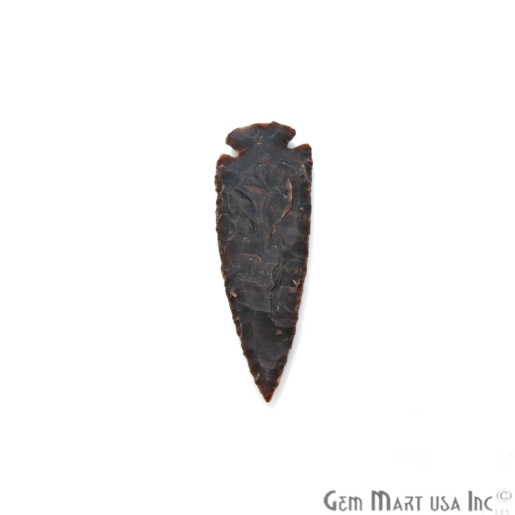 Arrowhead Cut Gemstones, 86x28mm Handcrafted Stone, Loose Gemstone, DIY Pendant, DIY Jewelry - GemMartUSA