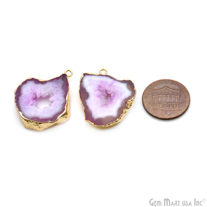 diy-earrings, agate earring, agate jewelry, geode