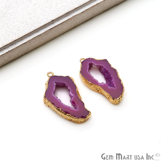 diy-earrings, agate earring, agate jewelry, geode