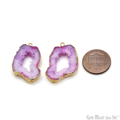 diy-earrings, agate earring, agate jewelry, geode