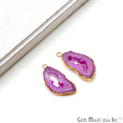 diy-earrings, agate earring, agate jewelry, geode