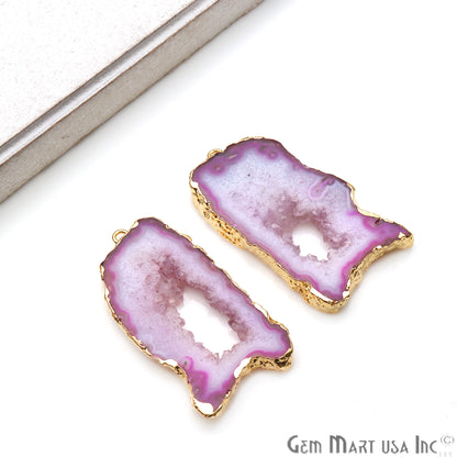 diy-earrings, agate earring, agate jewelry, geode