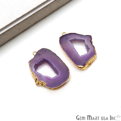 diy-earrings, agate earring, agate jewelry, geode