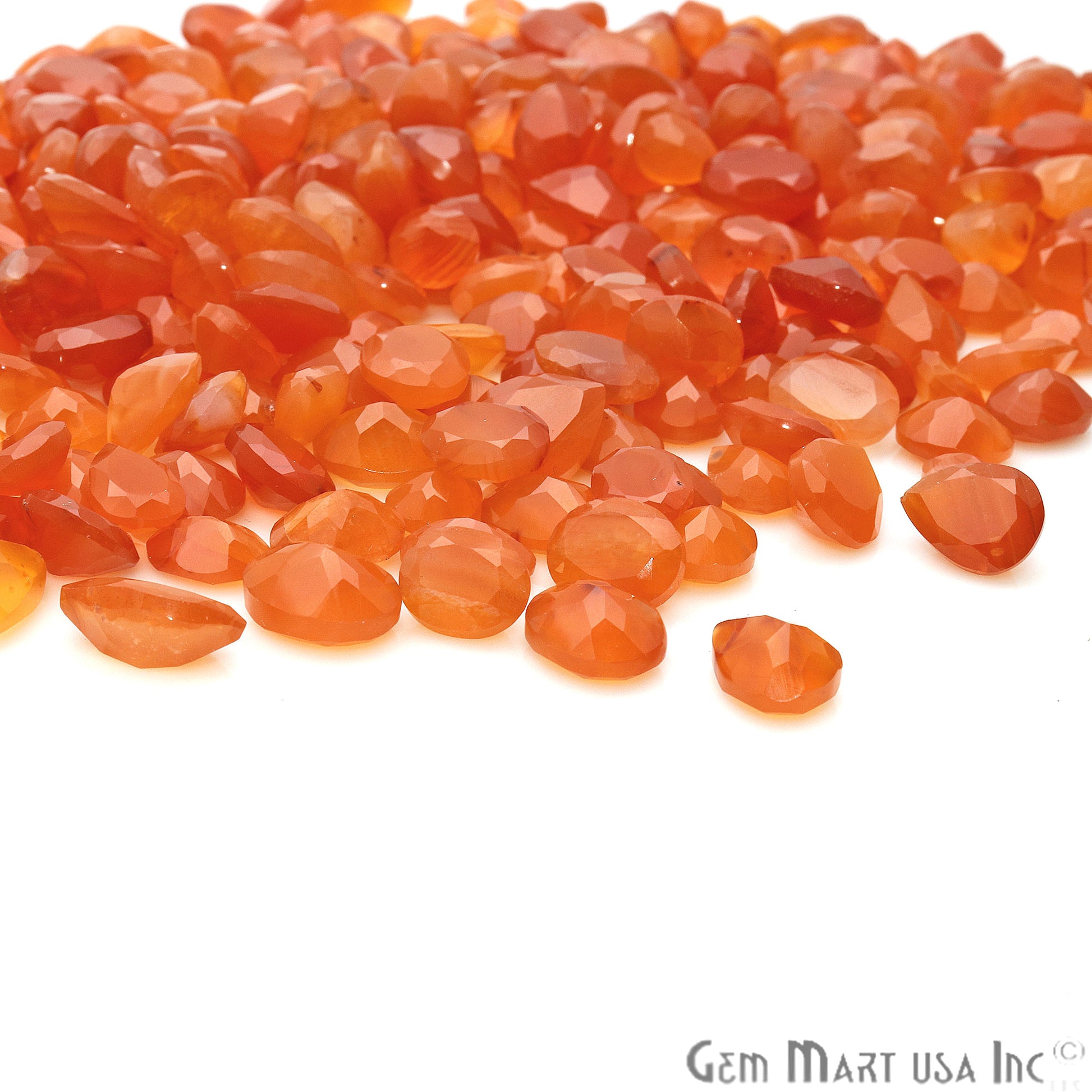 Natural Cernelian Mix Shape Loose Gemstones,Precious Stones - GemMartUSA
