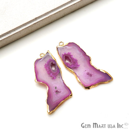 diy-earrings, agate earring, agate jewelry, geode