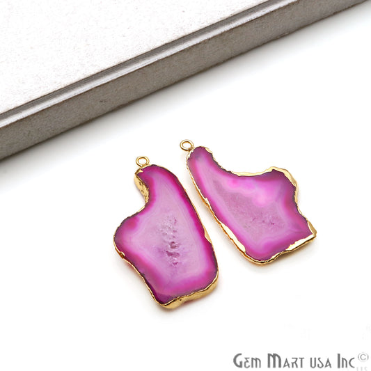 diy-earrings, agate earring, agate jewelry, geode