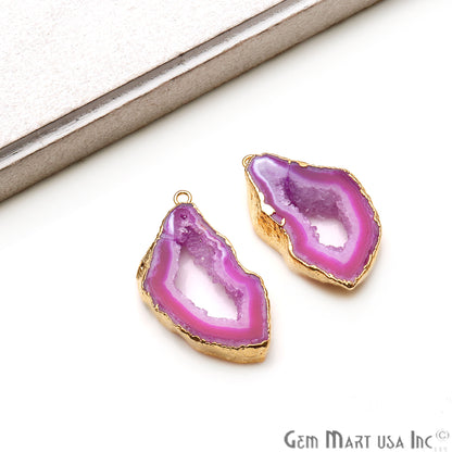 diy-earrings, agate earring, agate jewelry, geode