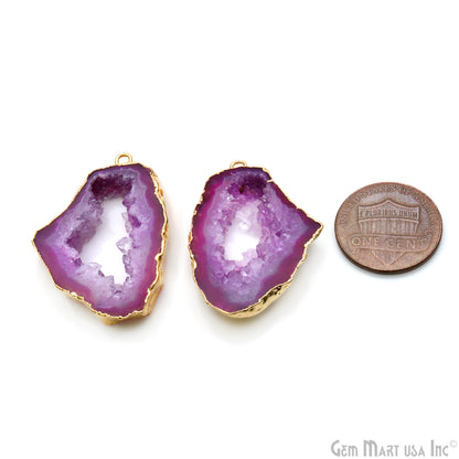 diy-earrings, agate earring, agate jewelry, geode