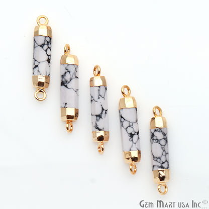 gemstone connector beads, gemstone connector pendant