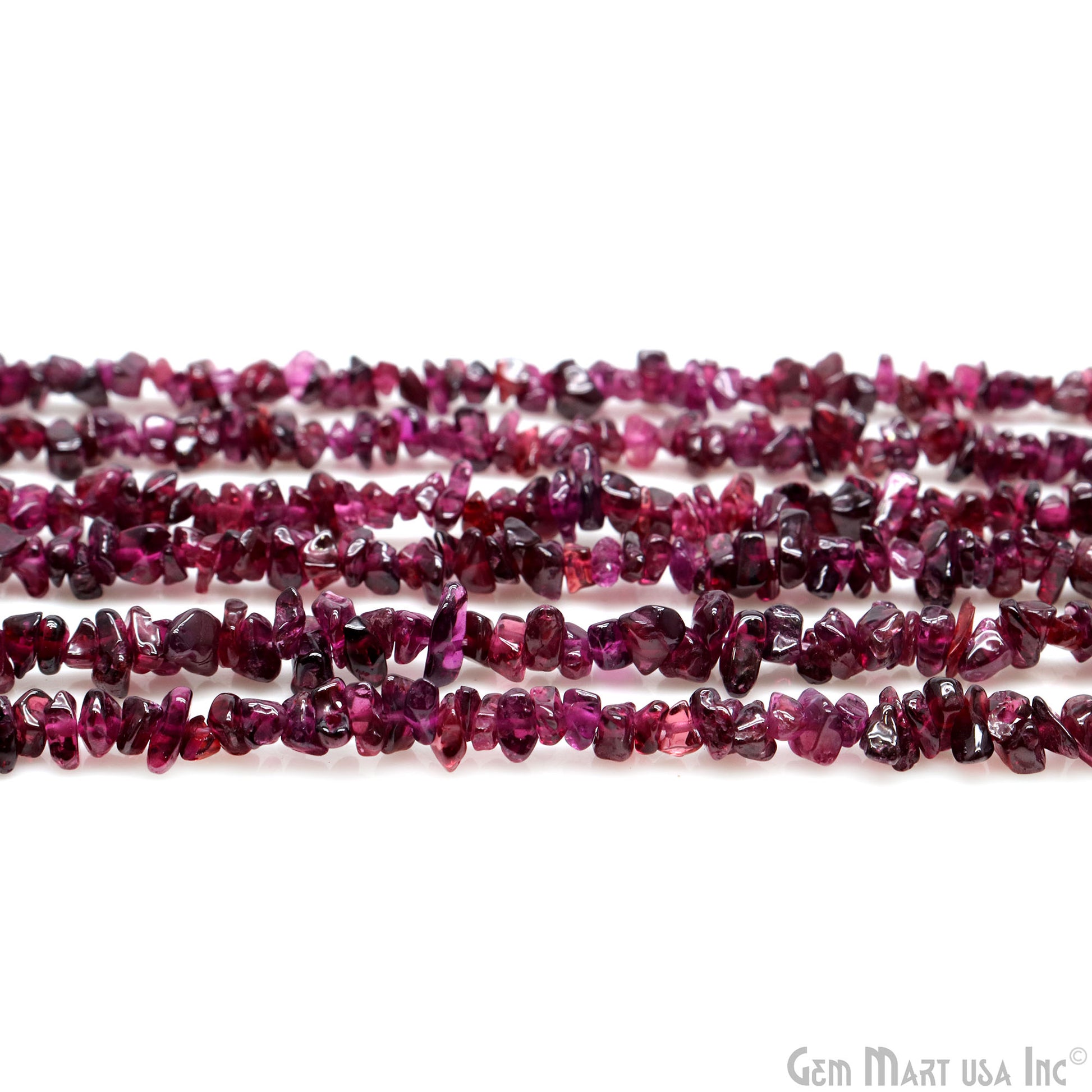 Natural Garnet Gemstone Chip Beads, 34 inch Full strand (762214645807)