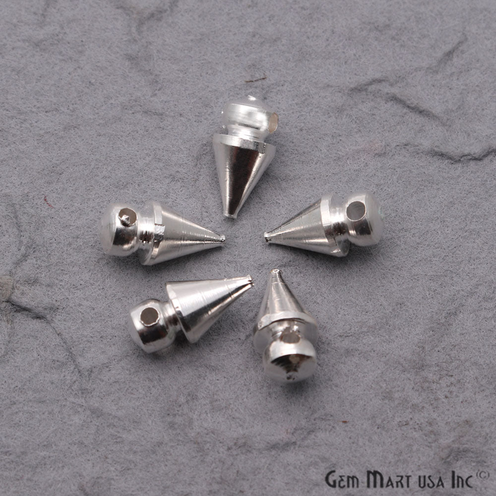 Bullet Charm Finding Jewelry Charm Jewelry Making Supply (Pick Your Plating) - GemMartUSA