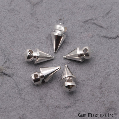 Bullet Charm Finding Jewelry Charm Jewelry Making Supply (Pick Your Plating) - GemMartUSA
