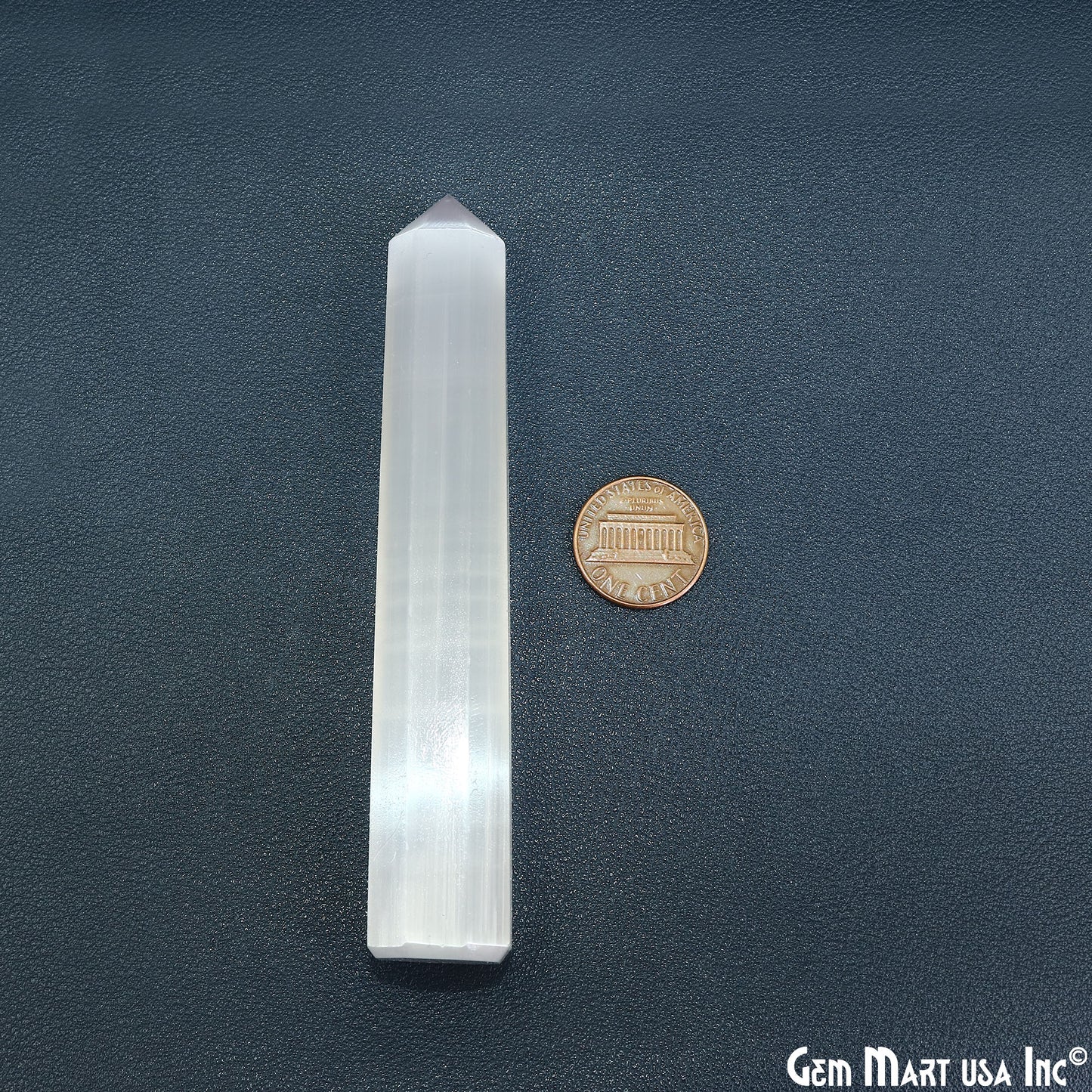 Selenite Gemstone Jumbo Tower Crystal Tower Obelisk Healing Meditation Gemstones 4-5 Inch