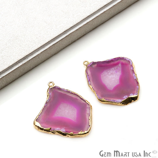 diy-earrings, agate earring, agate jewelry, geode