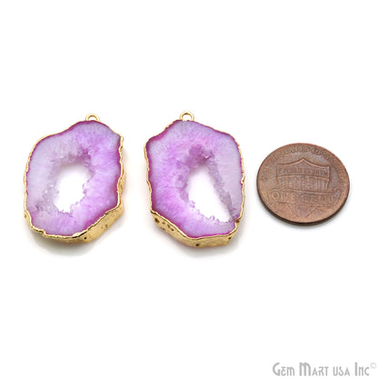 diy-earrings, agate earring, agate jewelry, geode