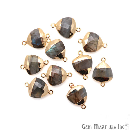gemstone connector beads, gemstone connector pendant