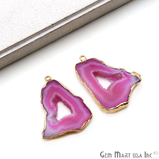 diy-earrings, agate earring, agate jewelry, geode