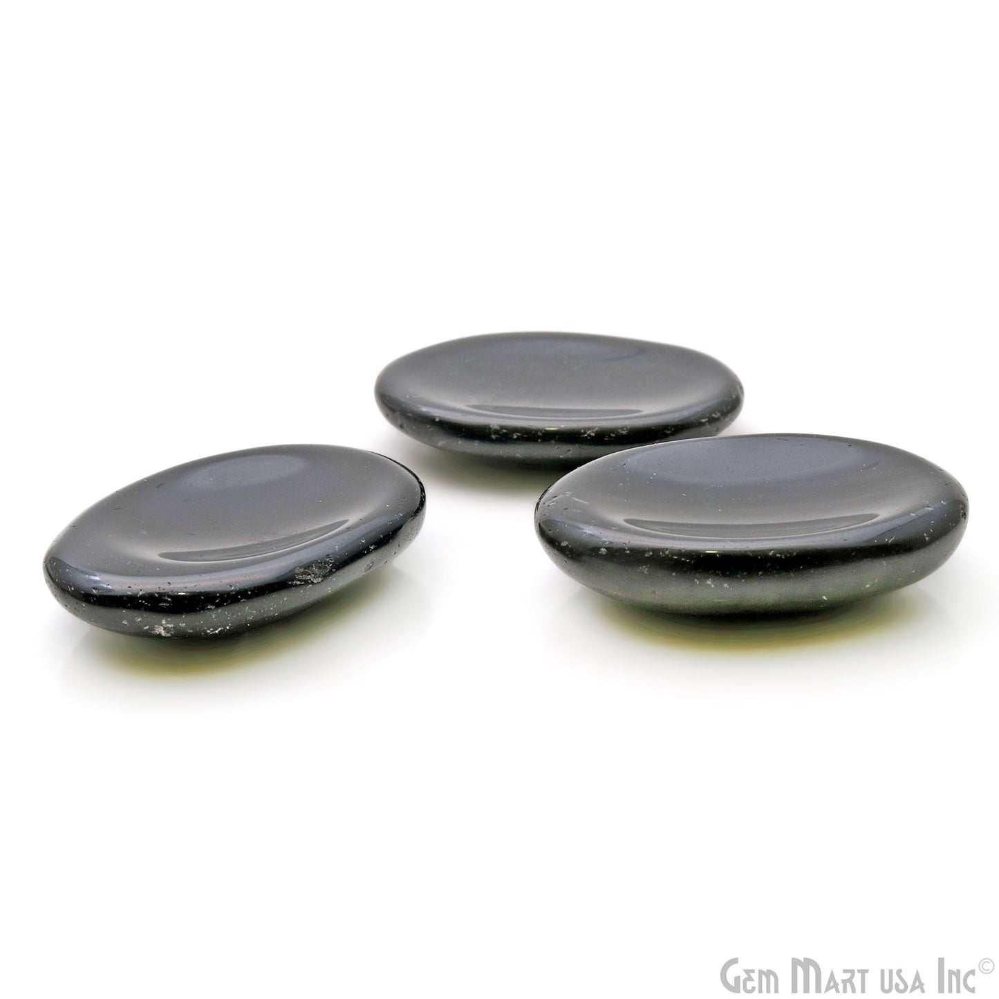 Thumb Meditation Gemstones 39x29mm Oval Hand Curved Thumb Massager Stones