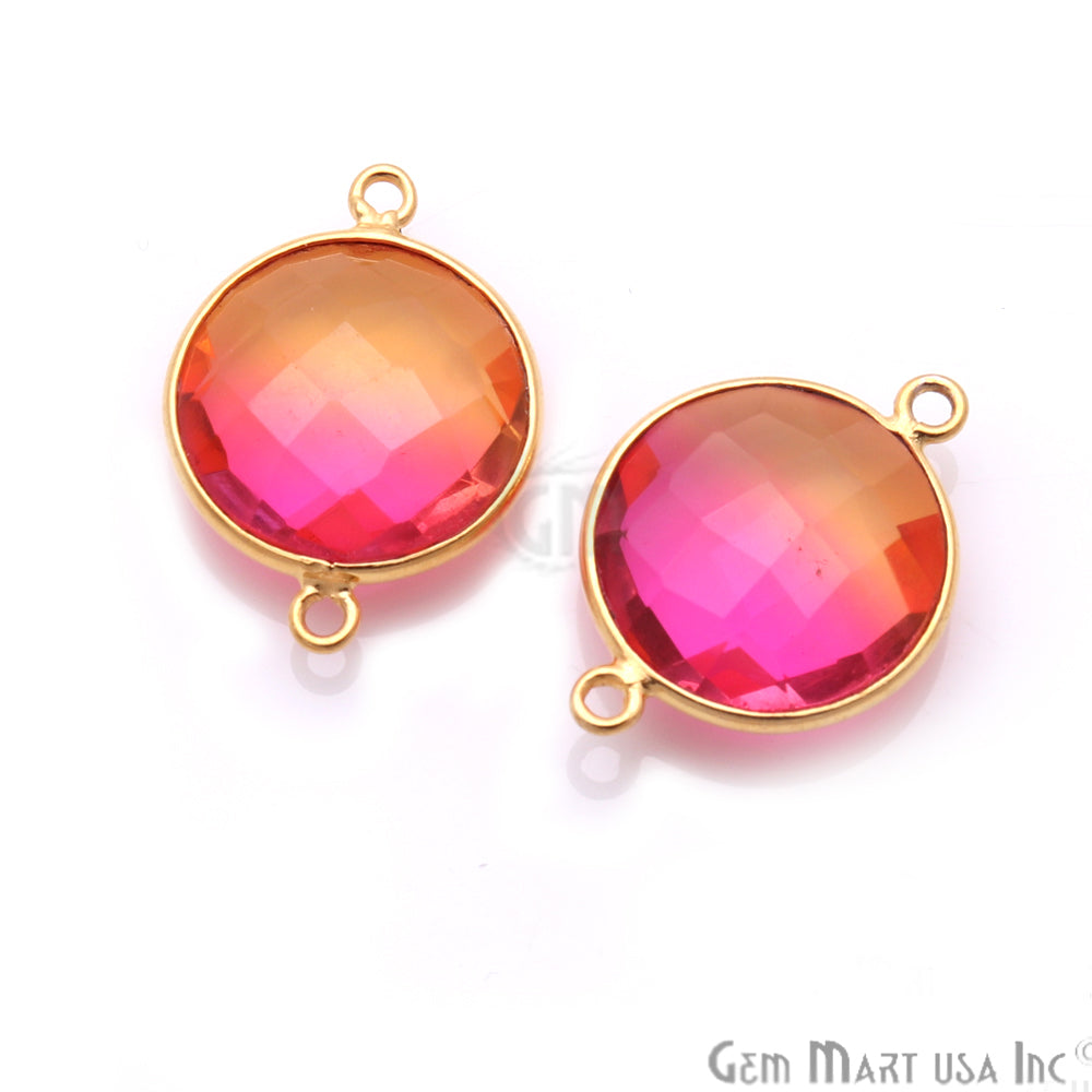 gemstone connector beads, gemstone connector pendant