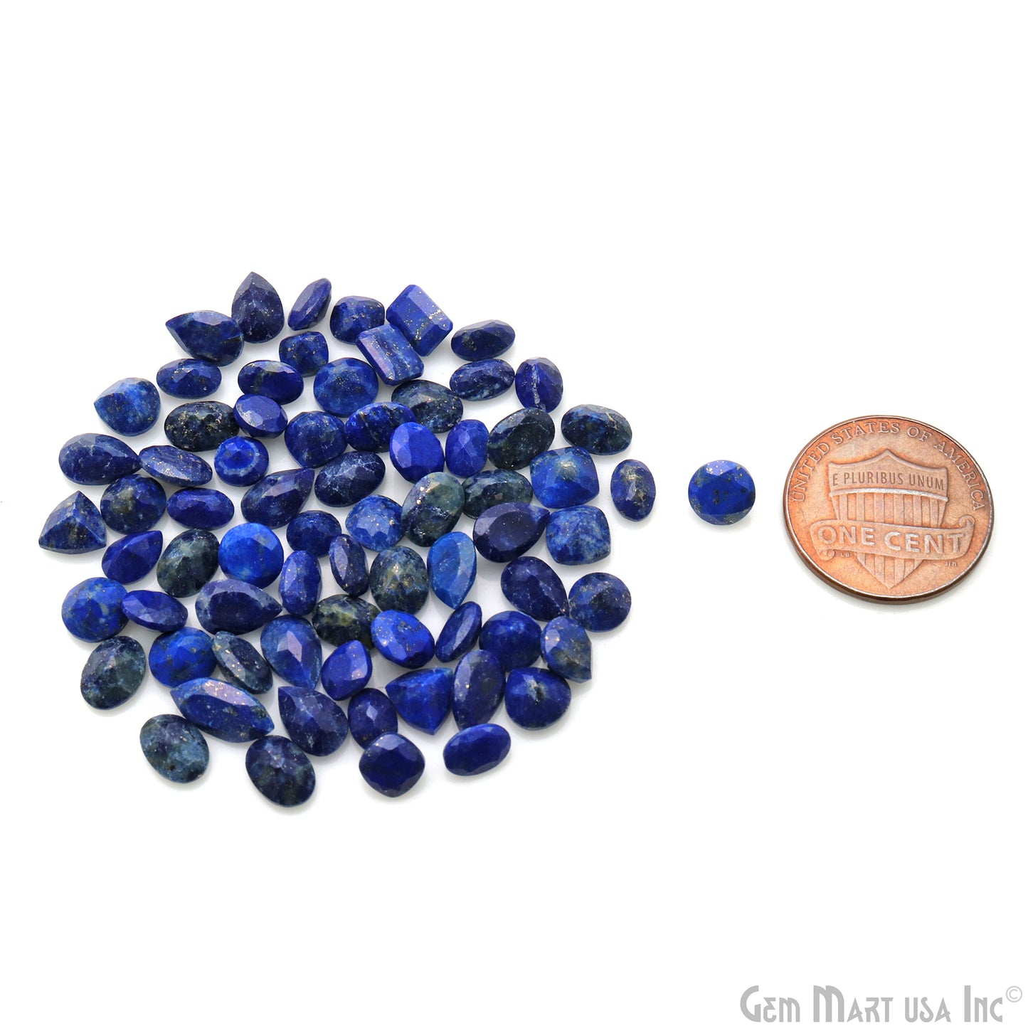 Wholesale Faceted Gemstones, 100% Natural Semi-Precious Gems,  Faceted Loose Gems, 3-5mm, Mixed, 50 Carats