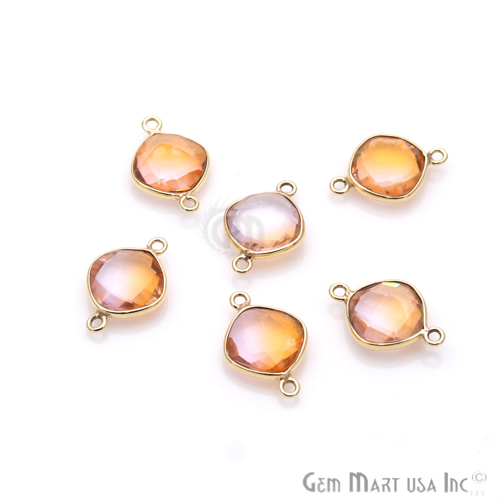Citrine & Morganite Quartz