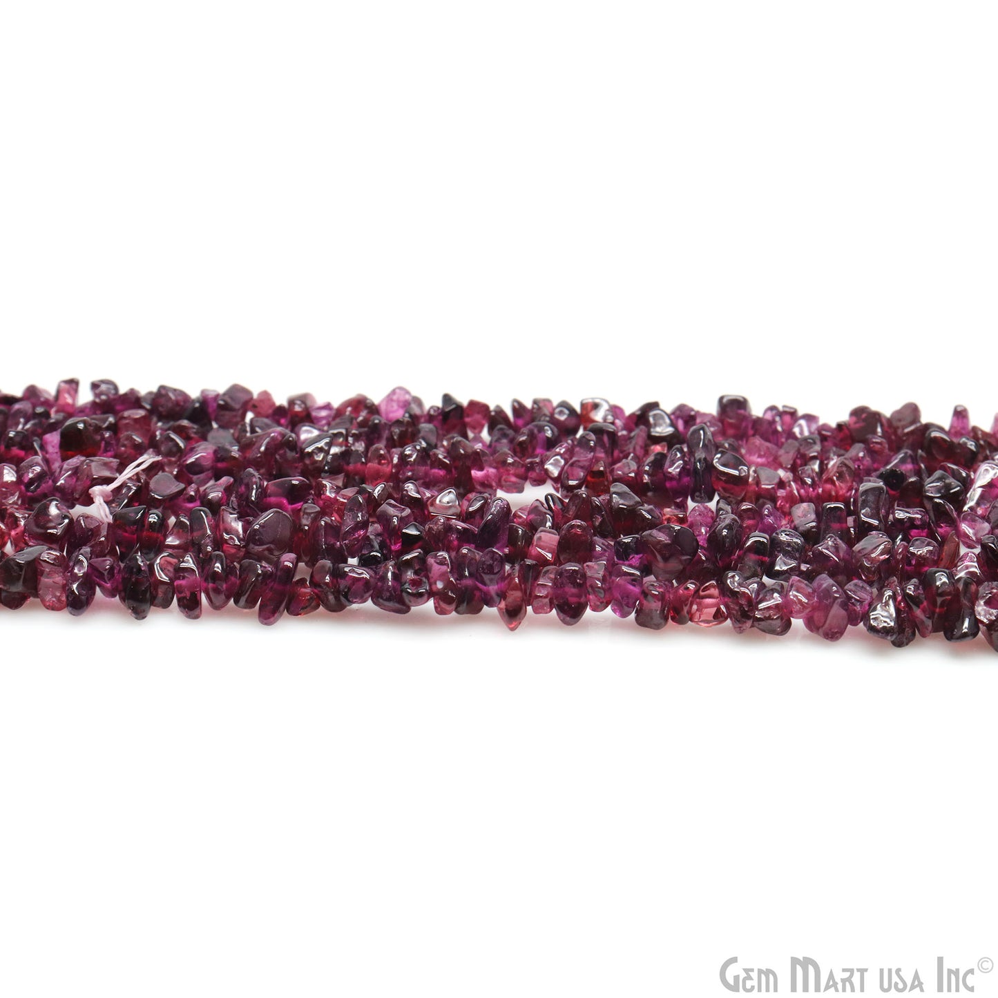 Natural Garnet Gemstone Chip Beads, 34 inch Full strand (762214645807)