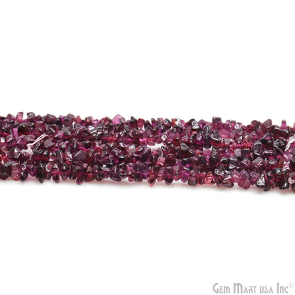 Natural Garnet Gemstone Chip Beads, 34 inch Full strand (762214645807)