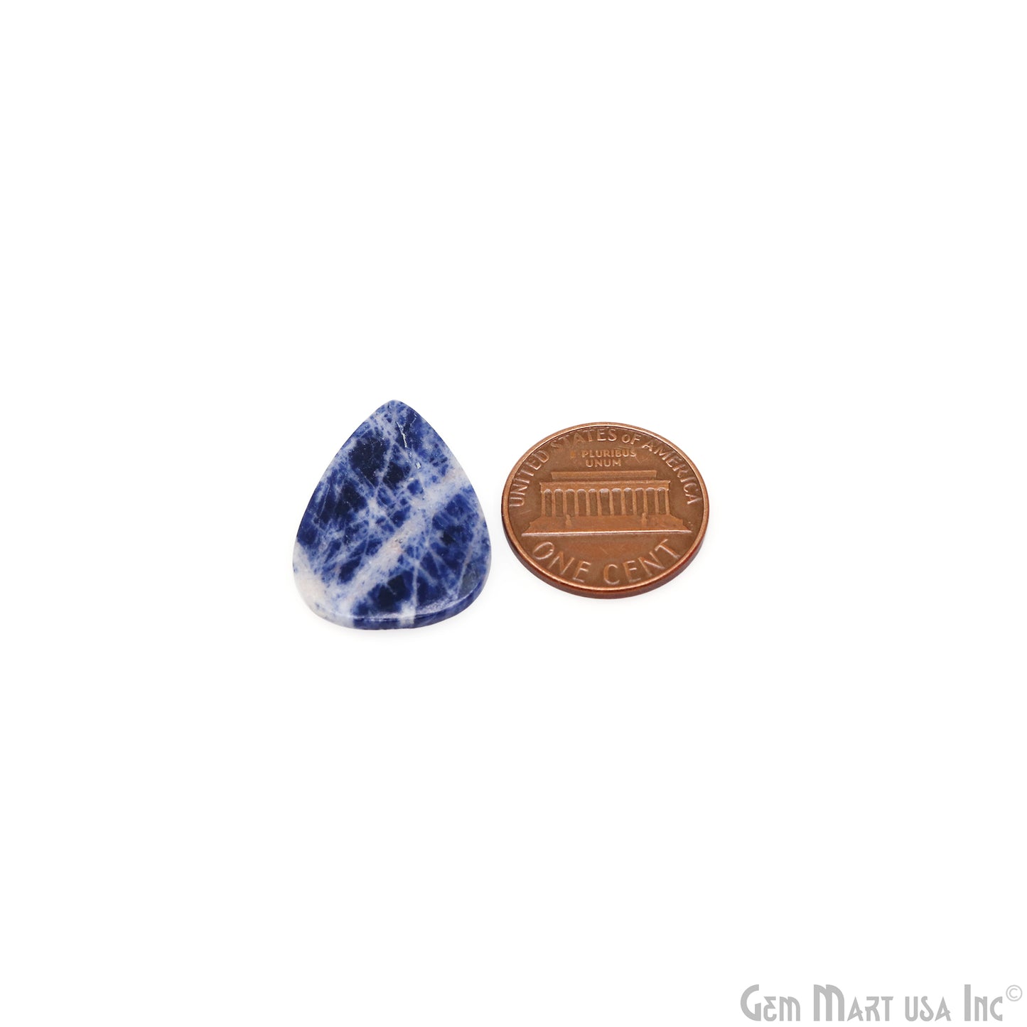 Sodalite Pear Shape 25x18mm Loose Gemstone For Earring Pair