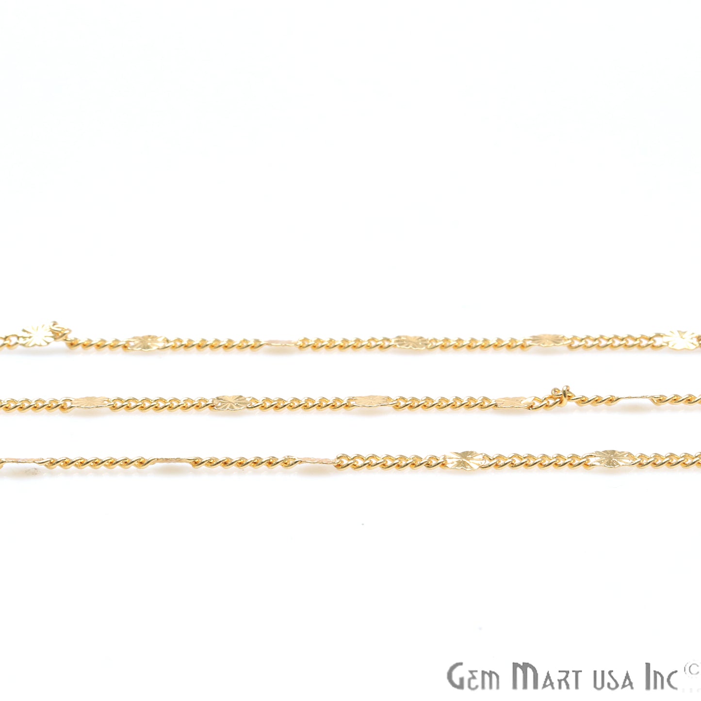 Finding Chain Gold Plated Station Rosary Chain