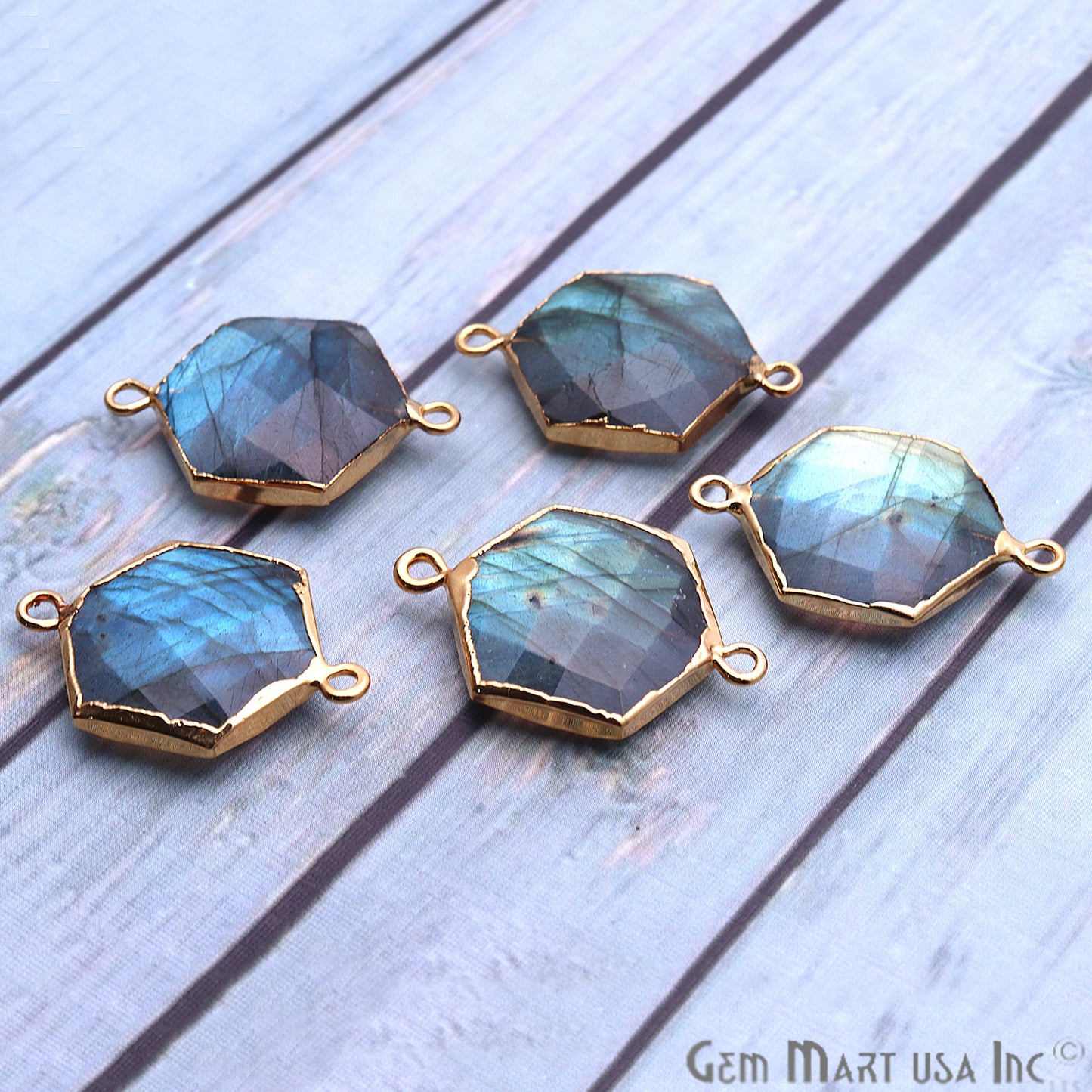 gemstone connector beads, gemstone connector pendant