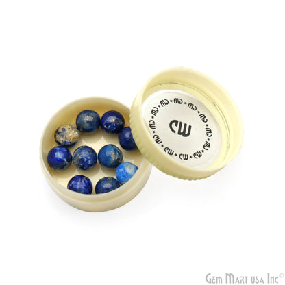 Wholesale Cabochons Gemstones, 100% Natural Precious Gems,  Cabochons Loose Gems, 7mm, Round, 10PC
