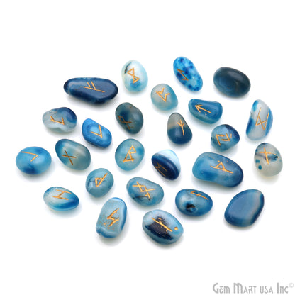 Rune Stones, Medium Size Spiritual Stones, Futhark Reiki, Rune Stone Symbols, Gemstones