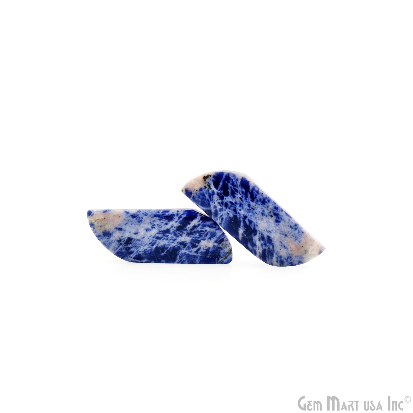 Sodalite 32x12mm Loose Gemstone For Earring Pair